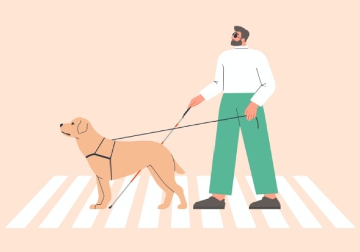 Illustration de l'article : TVA à 5,5 % : du nouveau pour les personnes aveugles et malvoyantes