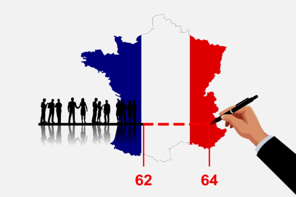 Illustration de l'actualité Réforme des retraites 2023 : un départ à la retraite à 64 ans...